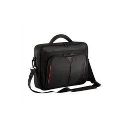 Targus Classic Clamshell - Borsa trasporto notebook - 14" - nero, rosso (CN414EU)