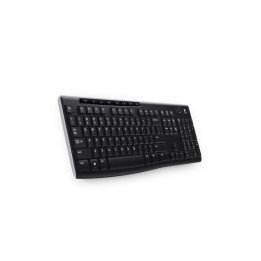 Logitech Wireless Keyboard K270 - Tastiera - senza fili - 2.4 GHz - USA/Europa (920-003738)