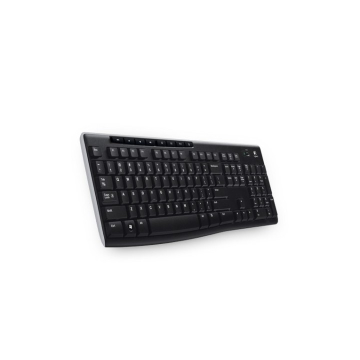 Logitech Wireless Keyboard K270 - Tastiera - senza fili - 2.4 GHz - USA/Europa