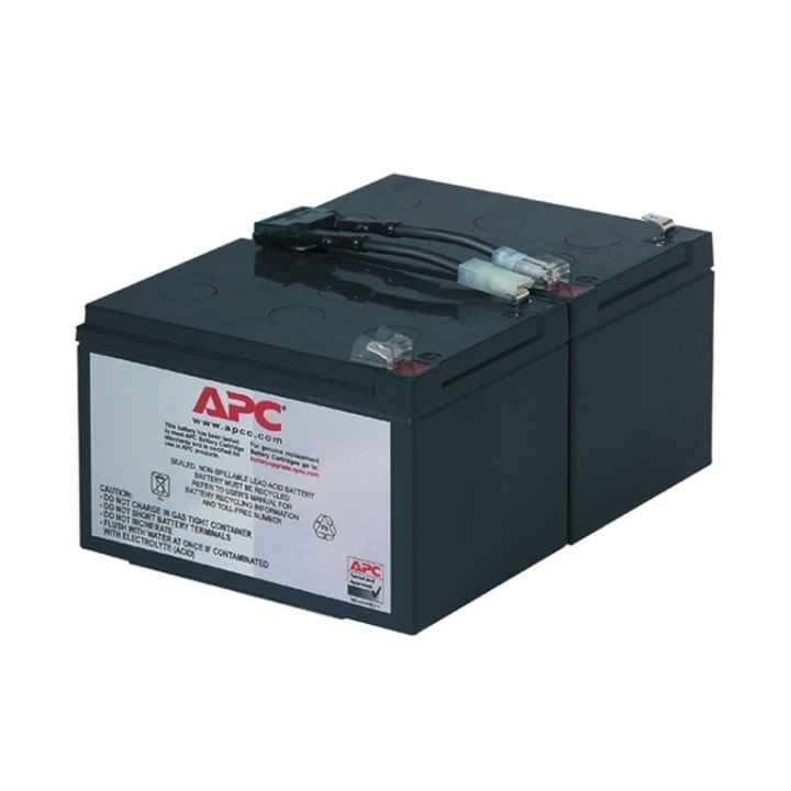 APC Replacement Battery Cartridge 6 - Batteria UPS - 1 batteria x - Piombo - ne (RBC6)