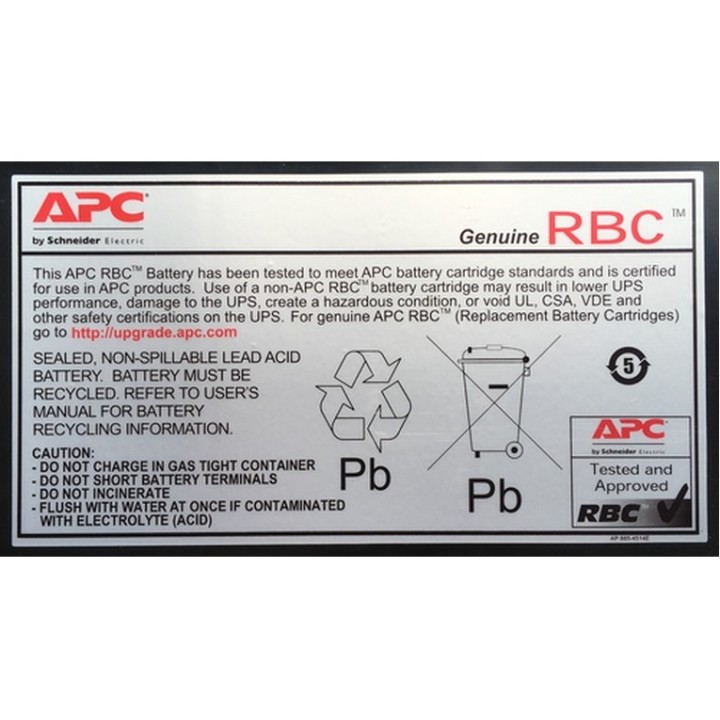 APC Replacement Battery Cartridge 7 - Batteria UPS - 1 batteria x - Piombo - ne