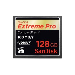 SanDisk Extreme Pro - Scheda di memoria flash - 128 GB - CompactFlash (SDCFXPS-128G-X46)