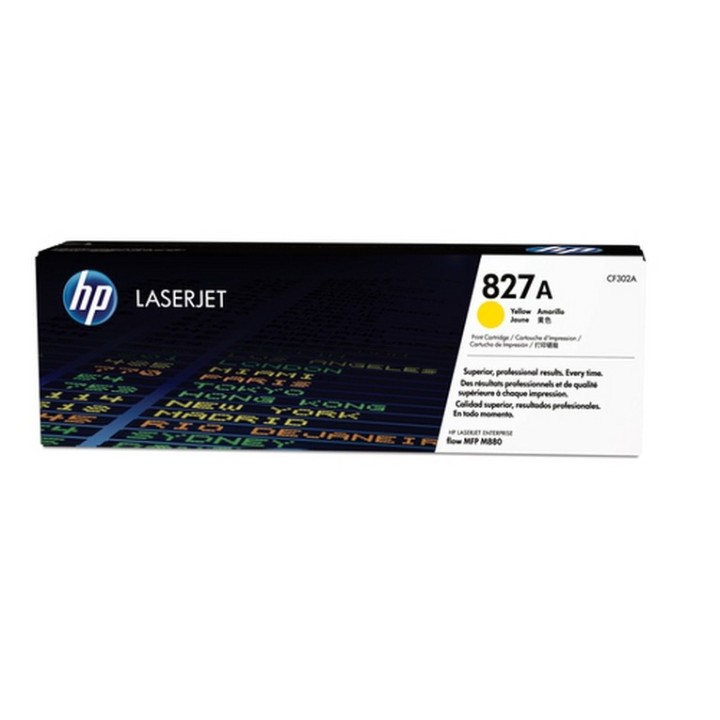 HP 827A - Giallo - originale - LaserJet - cartuccia toner (CF302A) - per Color L