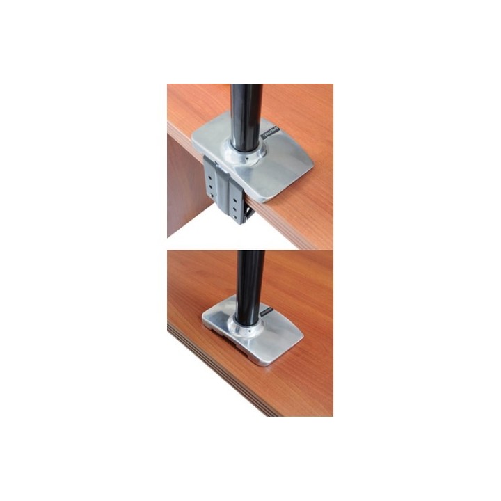 Ergotron WorkFit-LX - Convertitore scrivania in piedi - alluminio lucidato