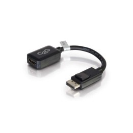 C2G 8in DisplayPort to HDMI Adapter - DP to HDMI Adapter - 1080p - Black - M/F - (54322) - LEGRAND