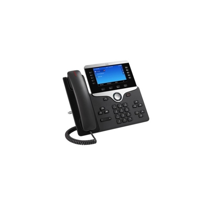 Cisco IP Phone 8861 - Telefono VoIP - IEEE 802.11a/b/g/n/ac (Wi-Fi) - SIP, RTP, (CP-8861-K9)