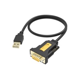 VISION Professional installation-grade USB-A to Serial RS-232 adapter - works wi (TC-USBSER)