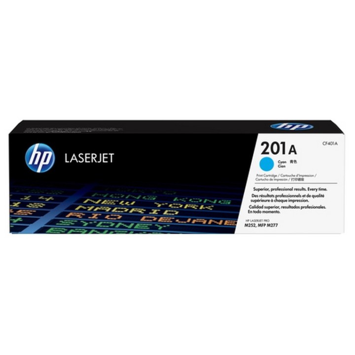 HP 201A - Ciano - originale - LaserJet - cartuccia toner (CF401A) - per Color La