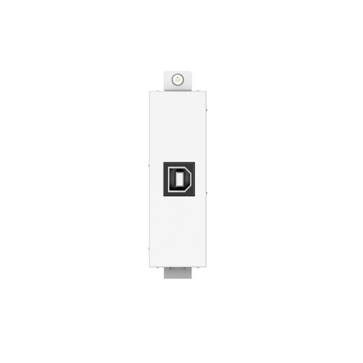 VISION Techconnect Modular AV Faceplate - USB B (on front) to A module - "A" typ (TC3 USBB)