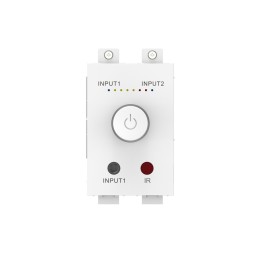 VISION Techconnect Faceplate Audio Amplifier - 2 x 25w (RMS @ 8 Ohms) - Two inpu