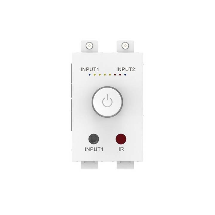VISION Techconnect Faceplate Audio Amplifier - 2 x 25w (RMS @ 8 Ohms) - Two inpu (TC3-AMP)