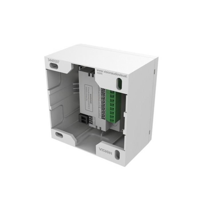 VISION Techconnect Faceplate Audio Amplifier - 2 x 25w (RMS @ 8 Ohms) - Two inpu