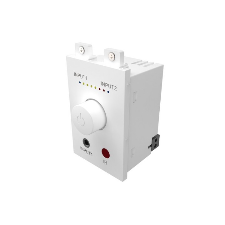 VISION Techconnect Faceplate Audio Amplifier - 2 x 25w (RMS @ 8 Ohms) - Two inpu (TC3-AMP)