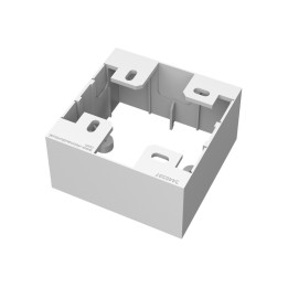 VISION Techconnect Modular AV Faceplate - Single-Gang Surface Mount UK Backbox -