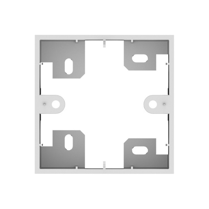 VISION Techconnect Modular AV Faceplate - Single-Gang Surface Mount UK Backbox - (TC3 BACKBOX1G)