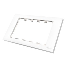VISION Techconnect Modular AV Faceplate - Double-Gang UK surround - frame which