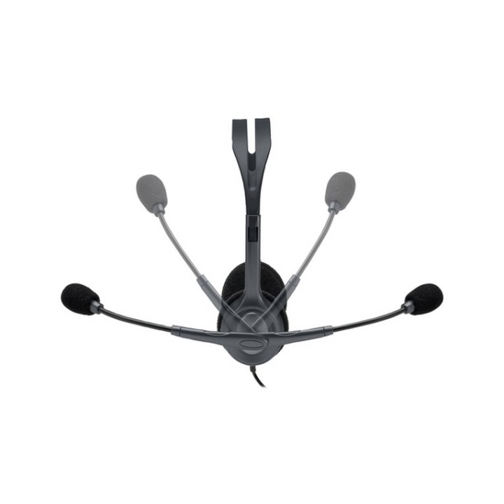 Logitech Stereo H111 - Cuffie con microfono - over ear - cablato (981-000593)
