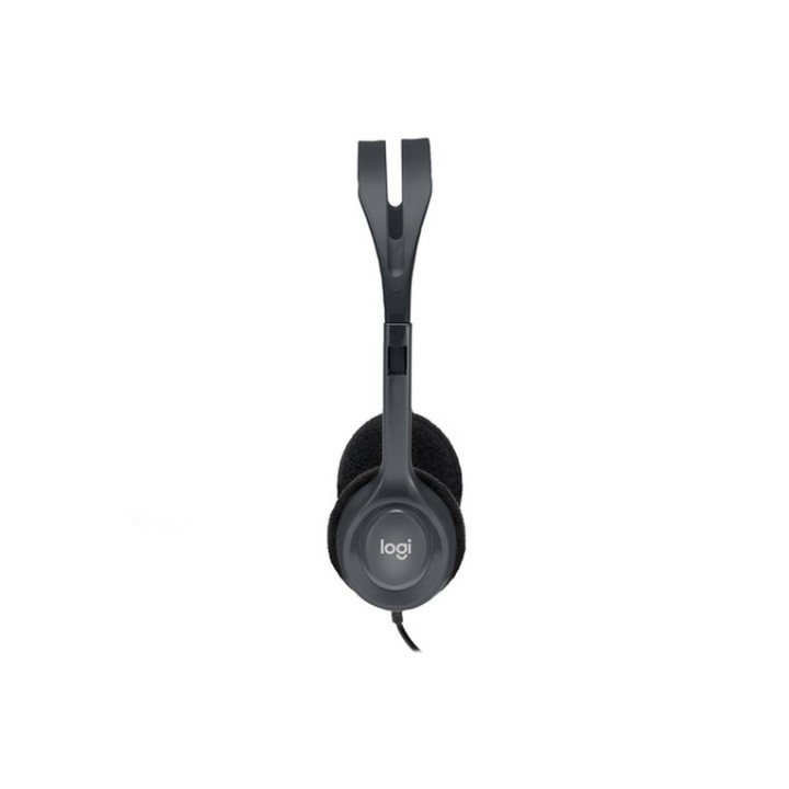 Logitech Stereo H111 - Cuffie con microfono - over ear - cablato