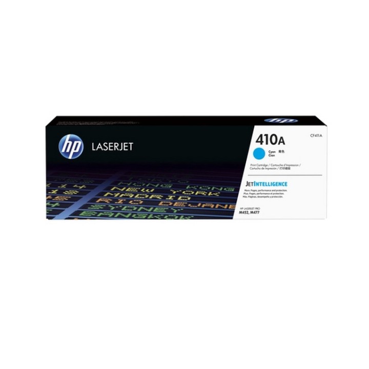 HP 410A - Ciano - originale - LaserJet - cartuccia toner (CF411A) - per Color La
