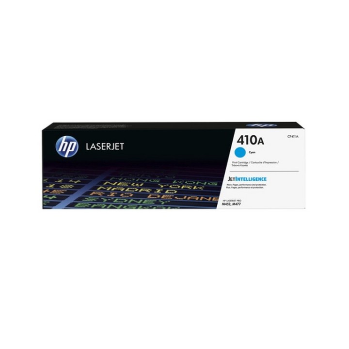 HP 410A - Ciano - originale - LaserJet - cartuccia toner (CF411A) - per Color La
