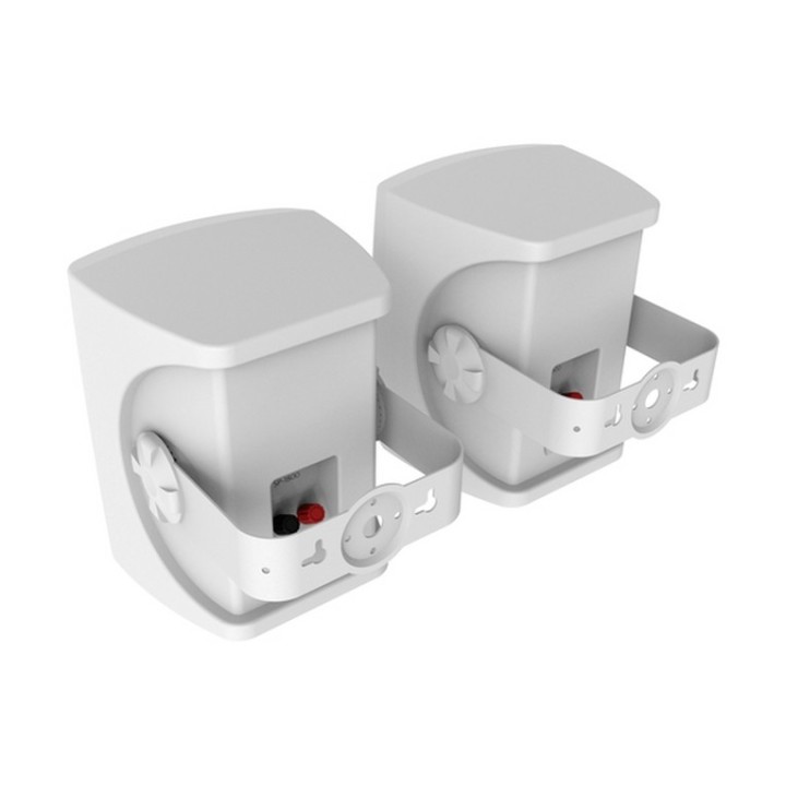 VISION Professional Pair 5.25" Wall Speakers - 50 Watt power handling - 3-way wi (SP-1800)