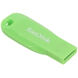 SanDisk Cruzer Blade - Chiavetta USB - 32 GB - USB 2.0 - verde elettrico (SDCZ50C-032G-B35GE)