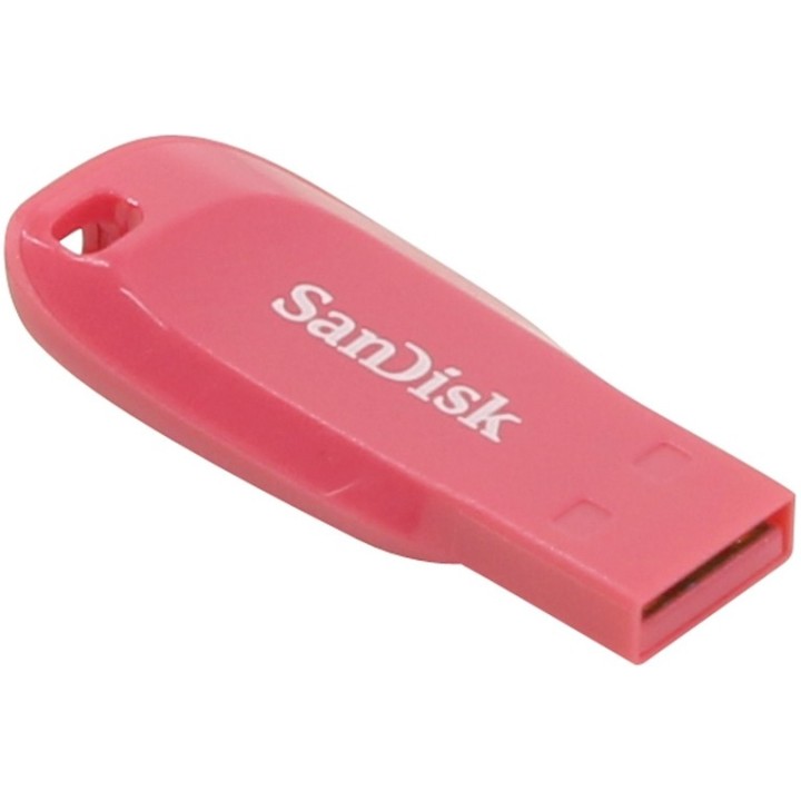 SanDisk Cruzer Blade - Chiavetta USB - 32 GB - USB 2.0 - rosa elettrico