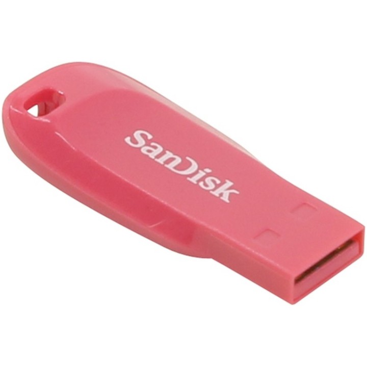 SanDisk Cruzer Blade - Chiavetta USB - 32 GB - USB 2.0 - rosa elettrico
