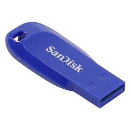 SanDisk Cruzer Blade - Chiavetta USB - 64 GB - USB 2.0 - blu elettrico (SDCZ50C-064G-B35BE)