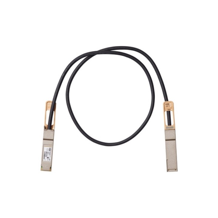 Cisco Copper Cable - Cavo applicazione diretta 100GBase - QSFP (M) a QSFP (M) - (QSFP-100G-CU3M)
