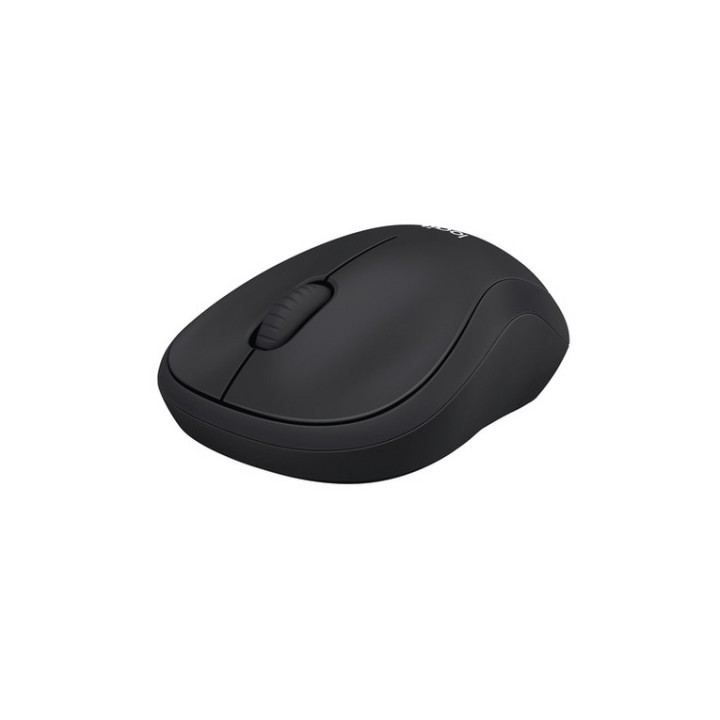 Logitech M220 Silent - Mouse - ottica - 3 pulsanti - senza fili - 2.4 GHz - rice (910-004878)