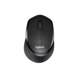Logitech M330 SILENT PLUS - Mouse - 3 pulsanti - senza fili - 2.4 GHz - ricevito (910-004909)