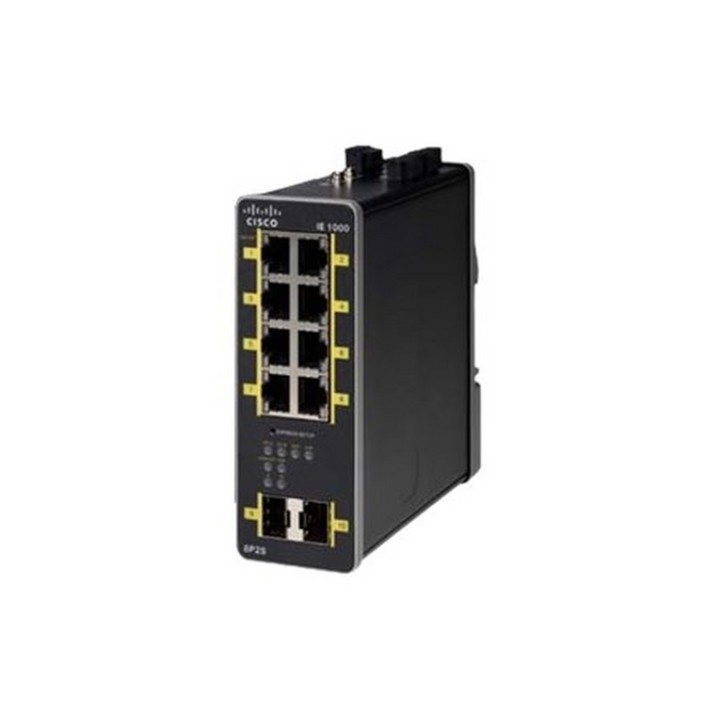 Cisco Industrial Ethernet 1000 Series - Switch - gestito - 8 x 10/100/1000 (PoE+