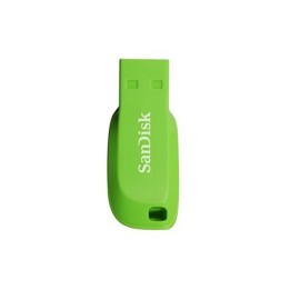 SanDisk Cruzer Blade - Chiavetta USB - 16 GB - USB 2.0 - verde elettrico (SDCZ50C-016G-B35GE)