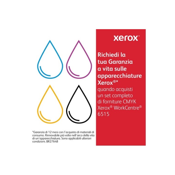 Xerox WorkCentre 6515 - Alta capacità - nero - originale - cartuccia toner - per