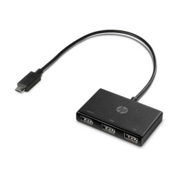 HP USB-C to USB-A - Hub - 3 x SuperSpeed USB 3.0 - desktop - per Elite c640 G3 C (Z6A00AA)