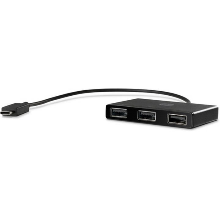 HP USB-C to USB-A - Hub - 3 x SuperSpeed USB 3.0 - desktop - per Elite c640 G3 C