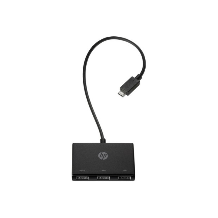 HP USB-C to USB-A - Hub - 3 x SuperSpeed USB 3.0 - desktop - per Elite c640 G3 C