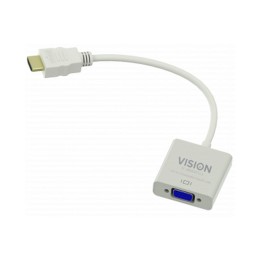 VISION Professional installation-grade HDMI to VGA adaptor - maximum resolution (TC-HDMIVGA)