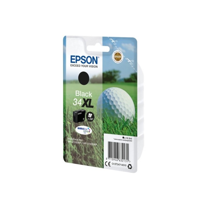 Epson 34XL - 16.3 ml - XL - nero - originale - blister - cartuccia d'inchiostro