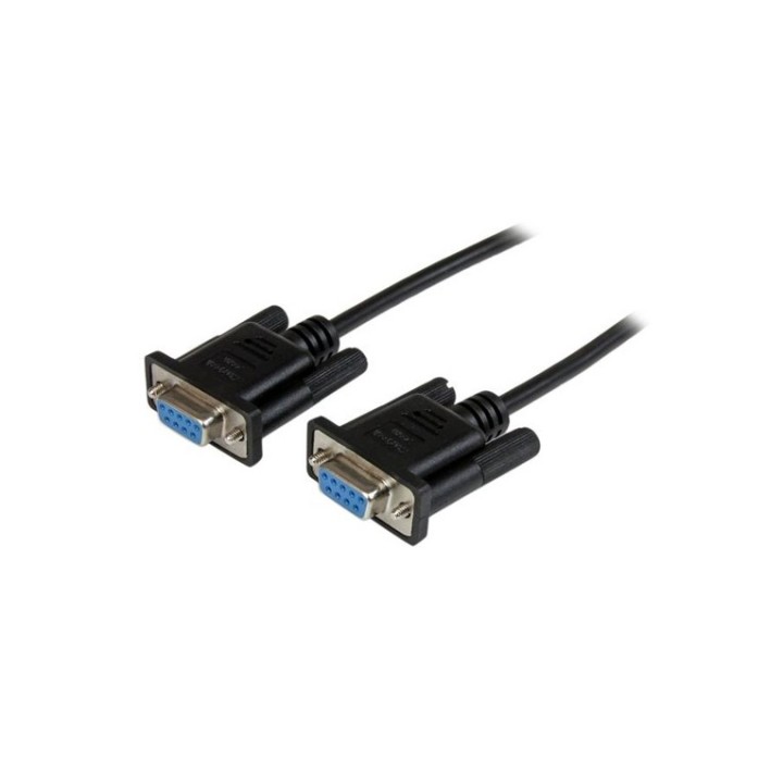 StarTech.com Cavo Seriale RS232 - Cavo DB9 Femmina a Femmina - Cavo Null Modem a (SCNM9FF2MBK)