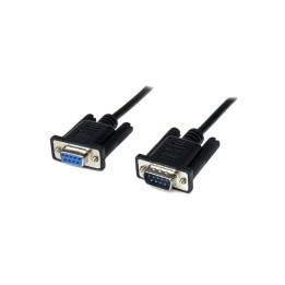 StarTech.com Cavo seriale null modem DB9 RS232 nero 2 m - F/M - Cavo null modem