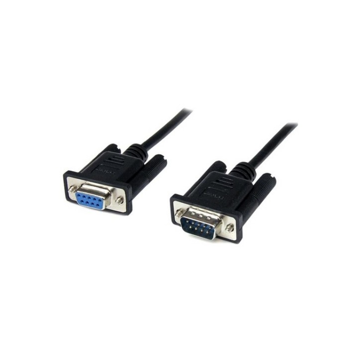 StarTech.com Cavo seriale null modem DB9 RS232 nero 2 m - F/M - Cavo null modem
