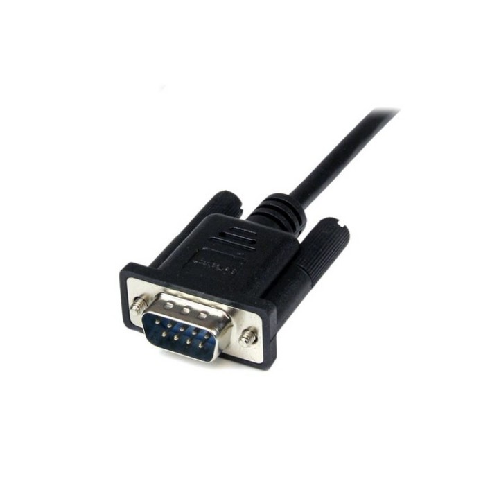 StarTech.com Cavo seriale null modem DB9 RS232 nero 2 m - F/M - Cavo null modem