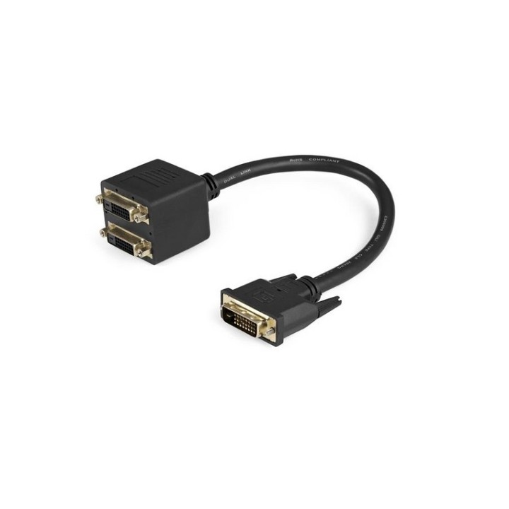 StarTech.com Cavo splitter video digitiale DVI-D a 2 DVI-D da 30 cm - Cavo sdopp