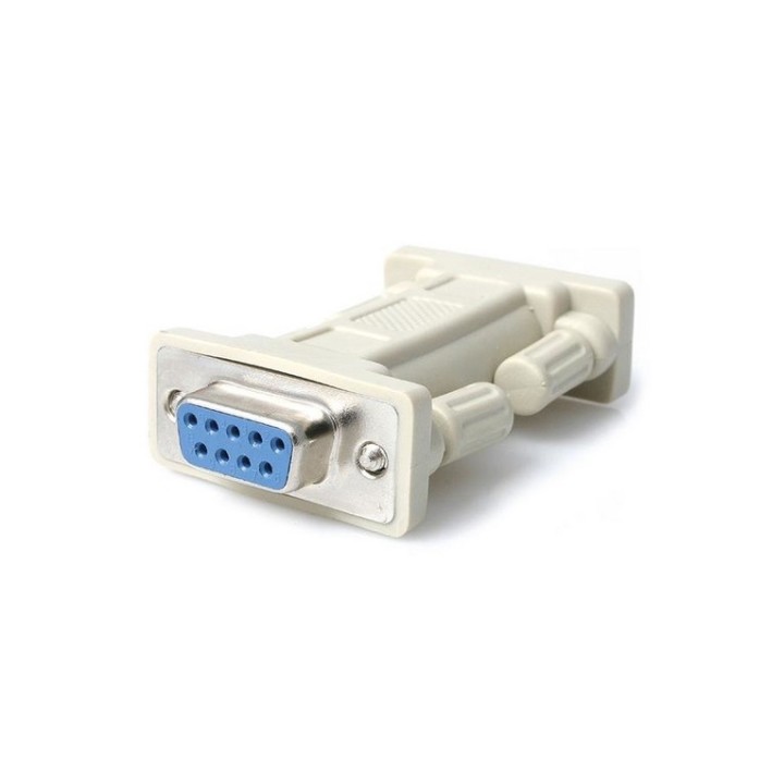 StarTech.com Adattatore null modem seriale DB9 RS-232 - F/F - Adattatore null mo