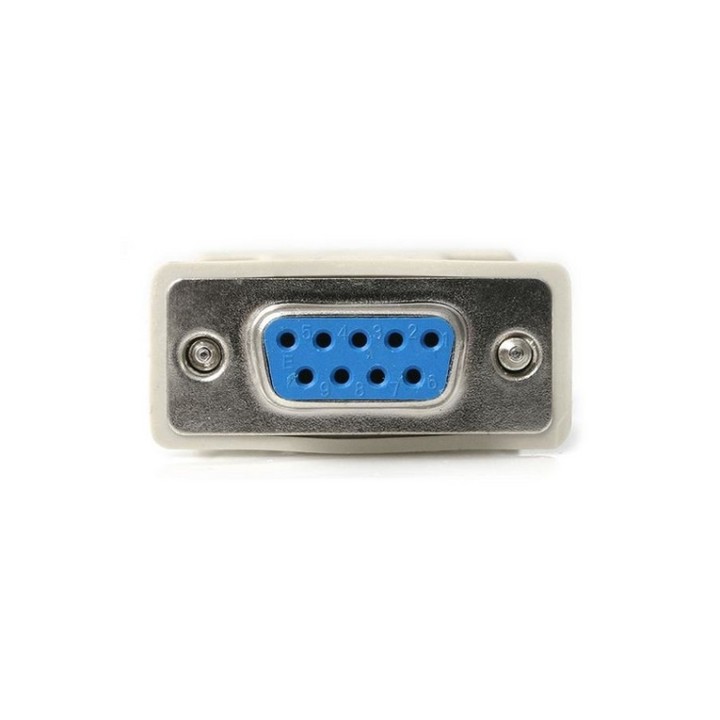 StarTech.com Adattatore null modem seriale DB9 RS-232 - F/F - Adattatore null mo