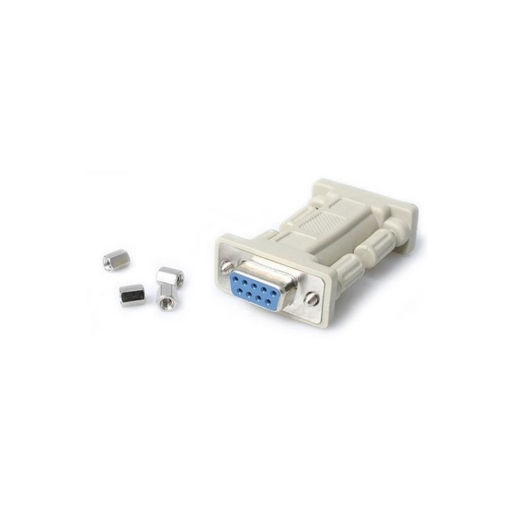 StarTech.com Adattatore null modem seriale DB9 RS-232 - F/F - Adattatore null mo