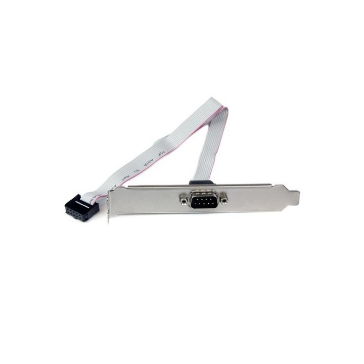 StarTech.com Piastra slot 16'' (40 cm) da seriale maschio 9 pin a header scheda