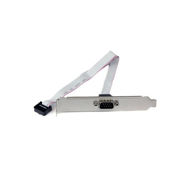 StarTech.com Piastra slot 16'' (40 cm) da seriale maschio 9 pin a header scheda